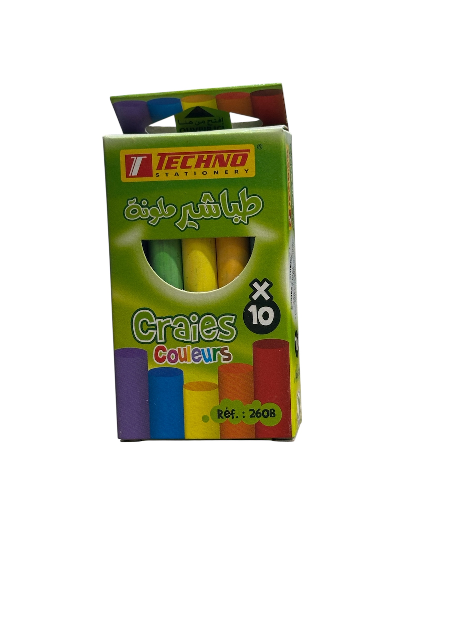 طباشير تيكنو ملون 