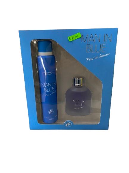 طقم روائح مان ان بلو 200+100مل