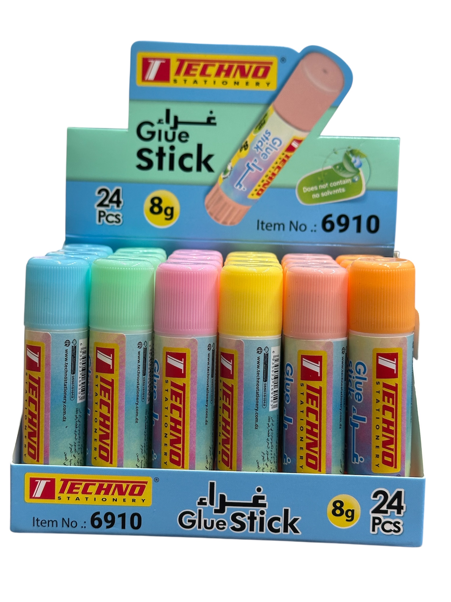 غراء ستيك technoo 6910  برتقالي