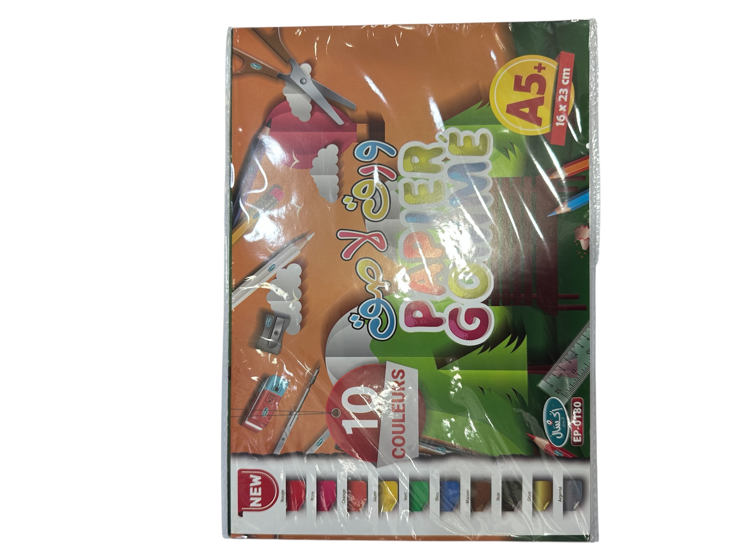 اوراق لاصقة 10 الوان 0180