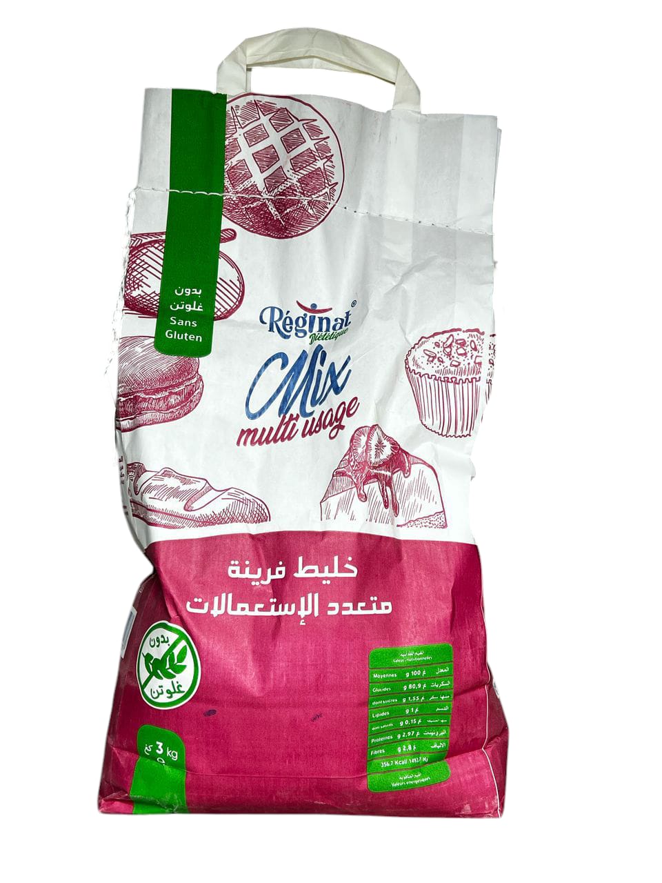 فرينة ريجينات بدون غلوتين  3كلغ
