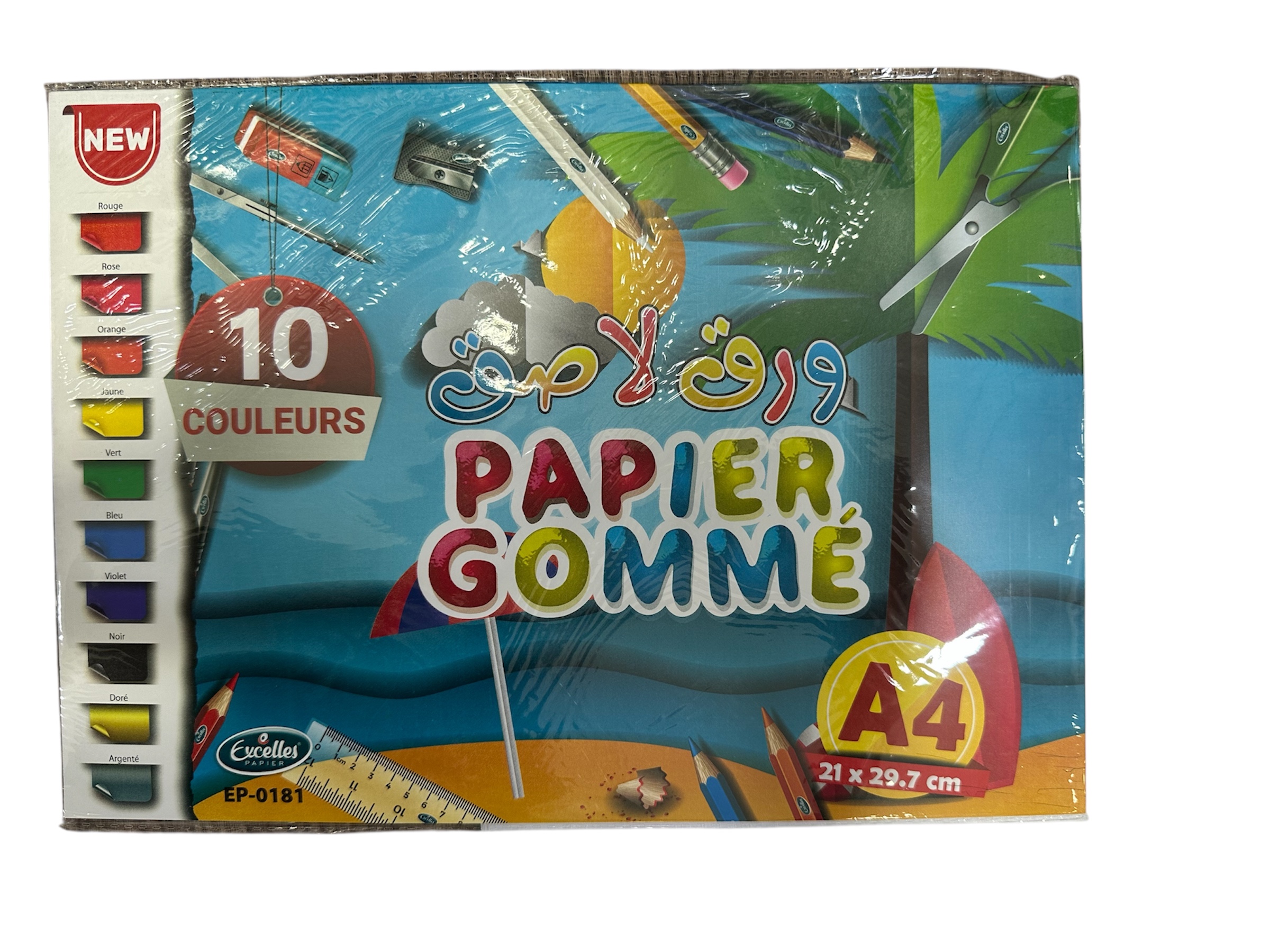 اوراق لاصقة 10 الوان 0181